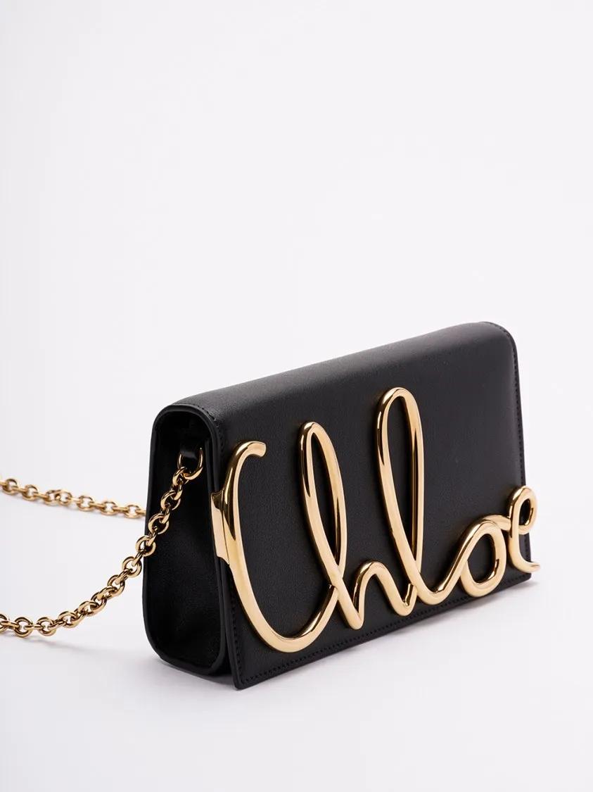 Chloé Crossbody bags ` Iconic` Chain Bag in zwart