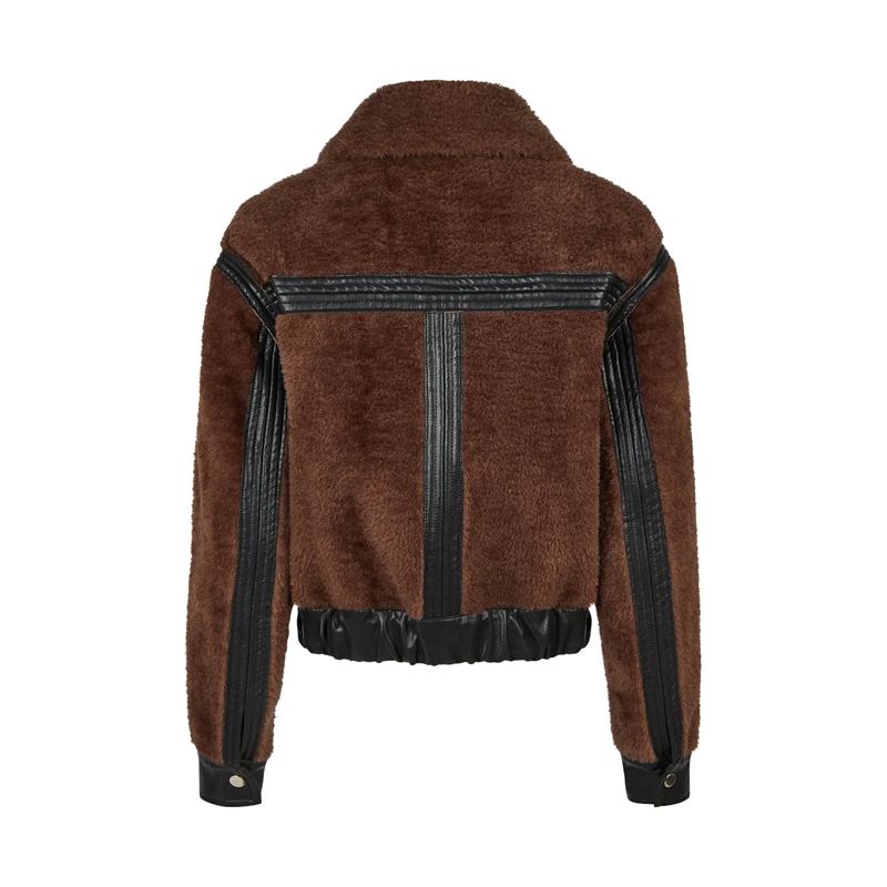 Marc Aurel Blazer Jacke- Kontrastdetails- Paspeltaschen- elastis braun(Image 5)