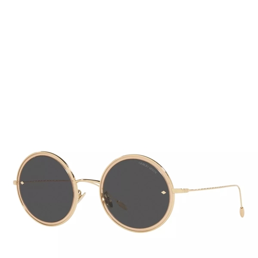 Giorgio Armani 0AR6132 Sunglasses Pale Gold Solglasögon