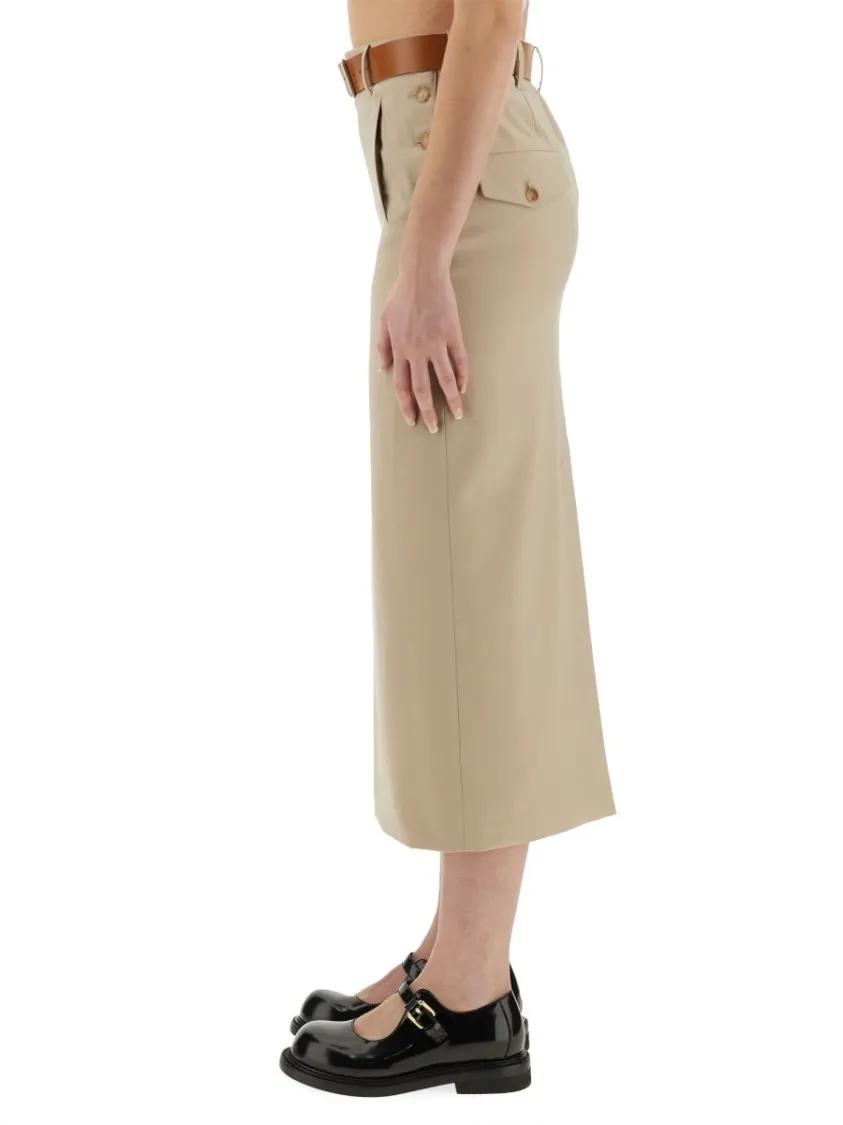 スカート Moschino Tailored Twist Long Skirt Moschino 