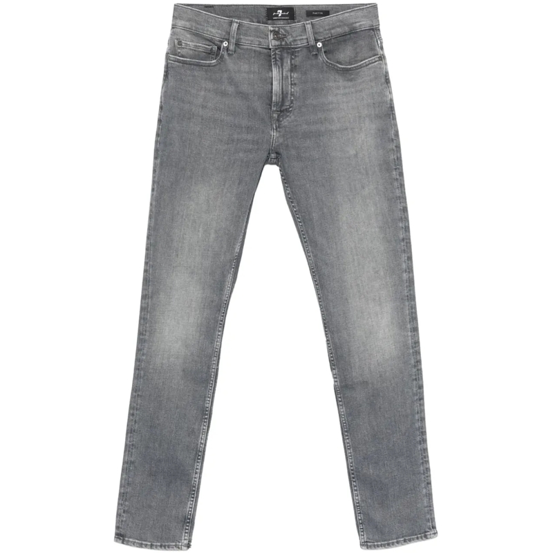 Seven for all Mankind Slim-Fit-Jeans jeans grijs grau