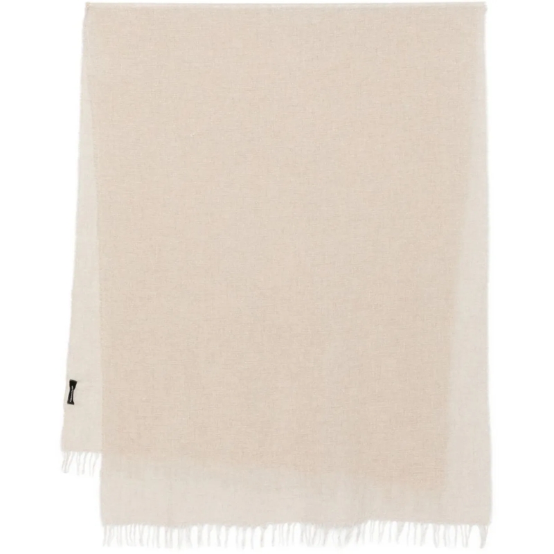 Fabiana Filippi Écharpe en laine Scarfs Beige beige