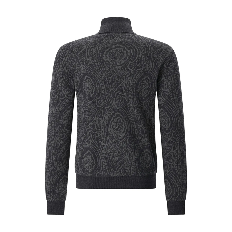 Etro Rollkragenpullover Rollkragenpullover aus Woll-Mix grün(Image 2)