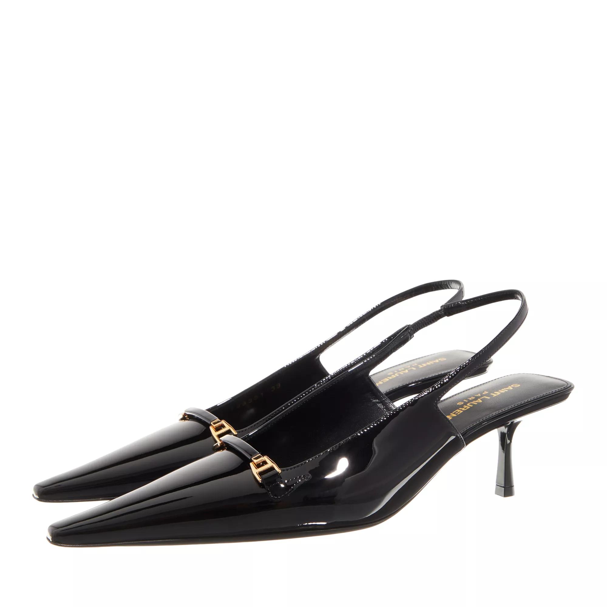 Saint Laurent Pumps & High Heels - Carine Slingsback Pumps - Gr. 36 (EU) - in Schwarz - für Damen