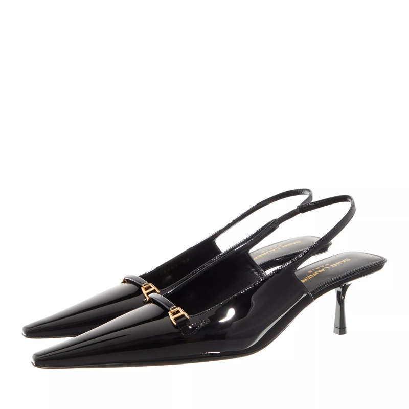 Saint Laurent Pumps Carine Slingsback Pumps  Black