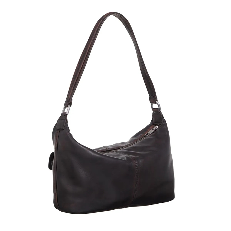 Liebeskind Berlin Schultertasche Andrea Lamb Snowcem Roasted Coconut(Image 3)