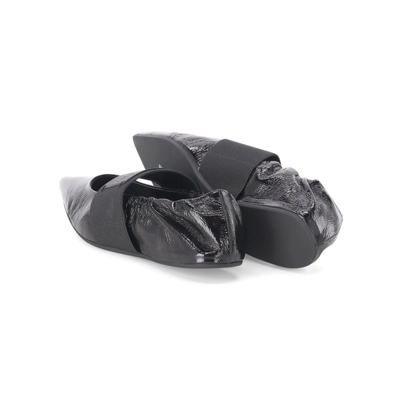 Givenchy Schnürschuhe Ballerinas aus Kalbsleder schwarz(Image 3)