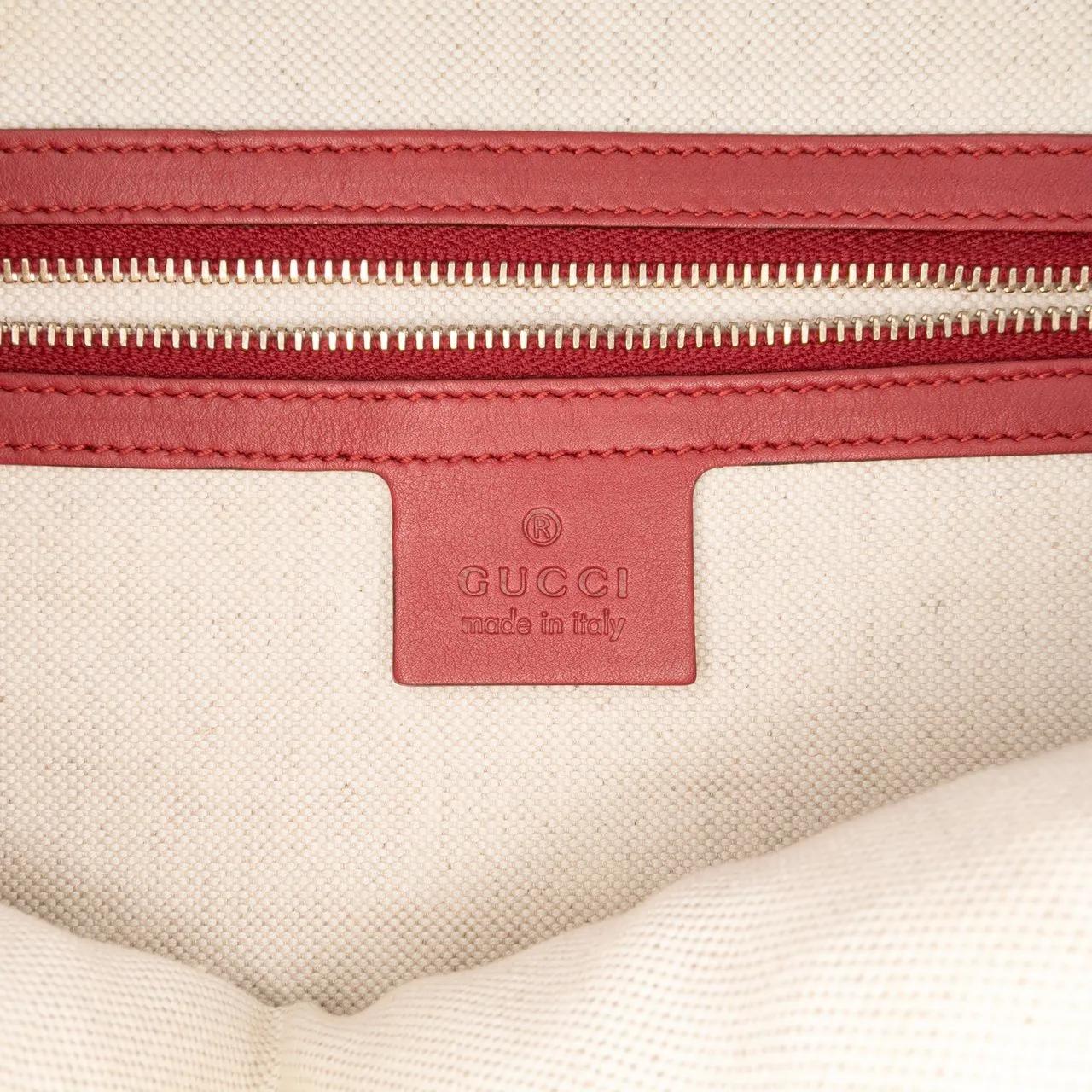 Thumbnail - Gucci Hobo Bags - Large Microguccissima Patent Nice Dome Top Handle - Gr. unisize - in Rot - für Damen