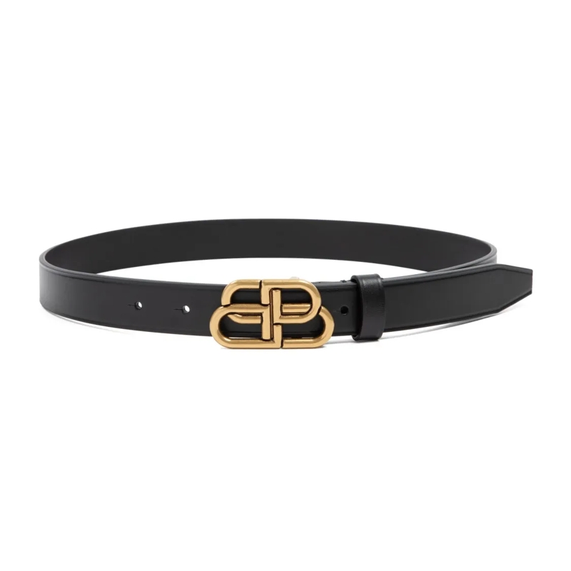 Balenciaga Gürtel Black Bb Thin Belt Black