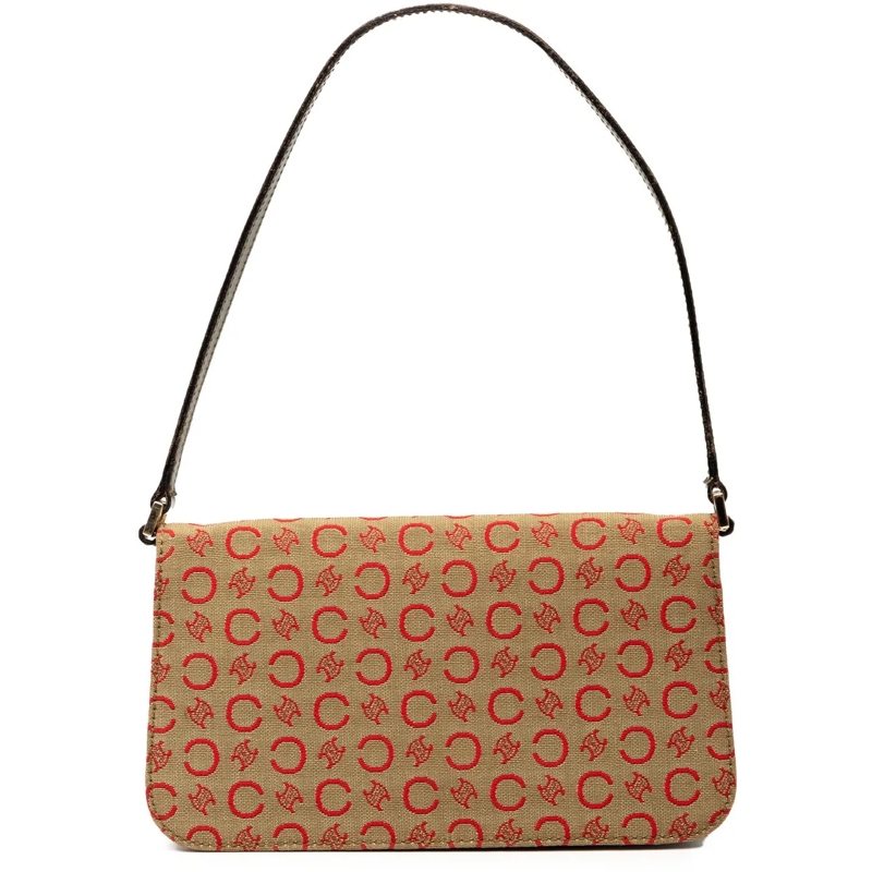 Celine Schultertasche C Macadam Canvas Shoulder Bag braun