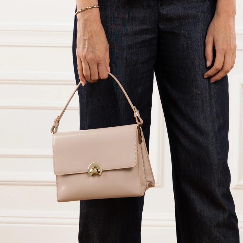 Coccinelle Satchel Coccinelle Binxie Shiny Ca Rosette(Image 2)