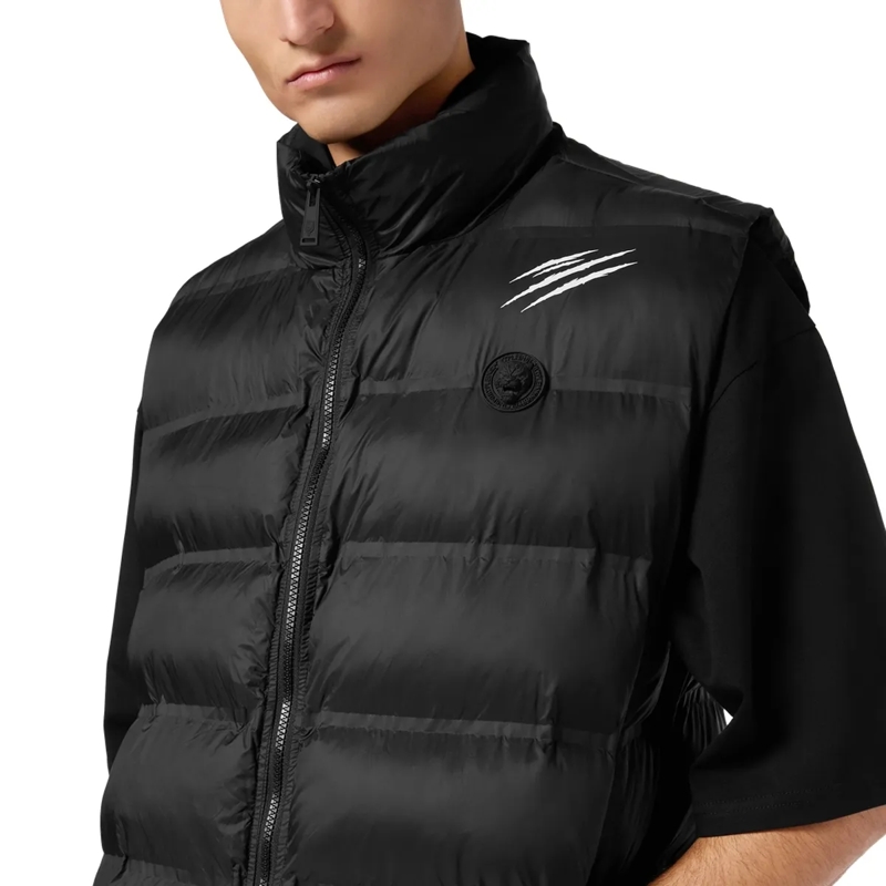 Plein Sport Weste Daunenweste Scratch schwarz(Image 5)