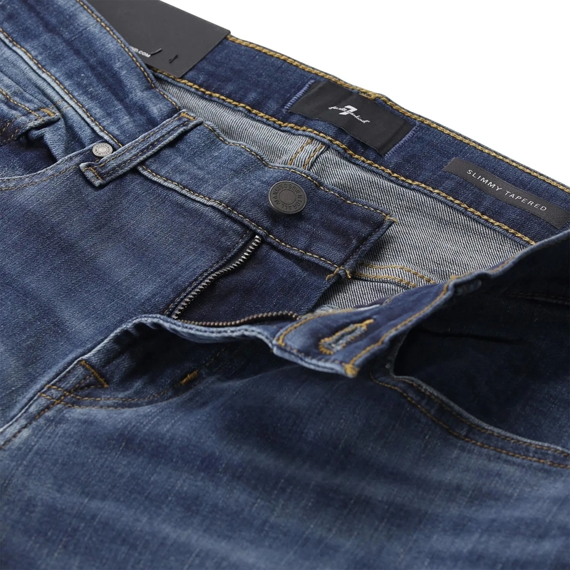 Seven for all Mankind Jeans Slimmy Tapered Jeans blau(Image 3)