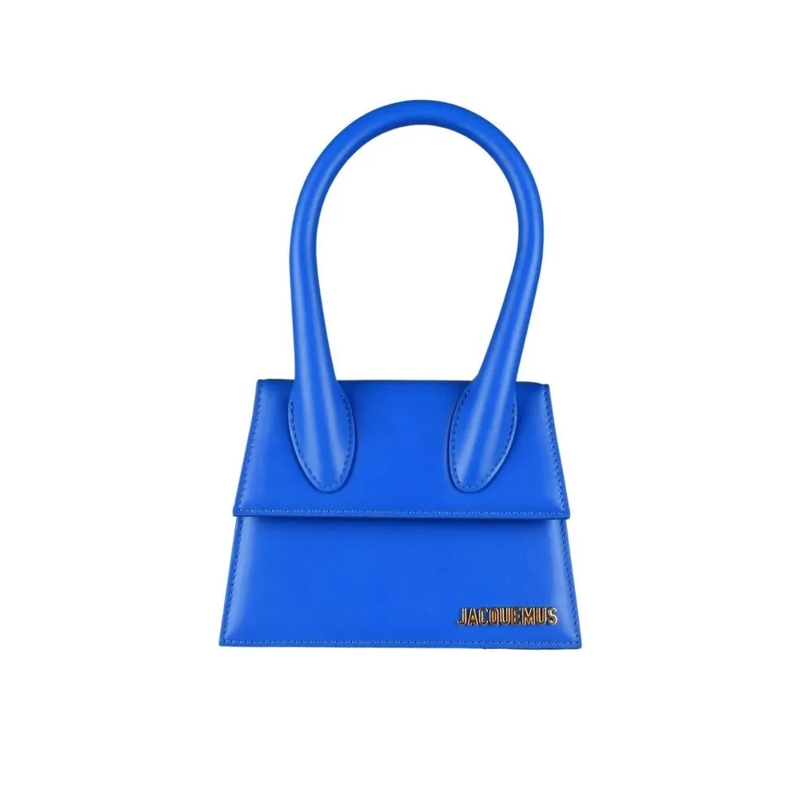 Jacquemus Schultertasche The Middle Chiquito Blue