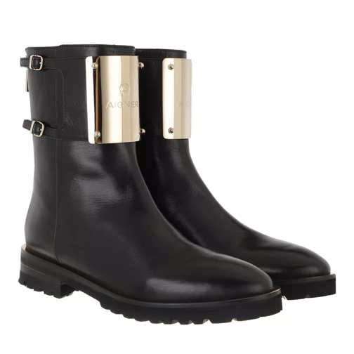 AIGNER Ava Bootie Black Ankle Boot