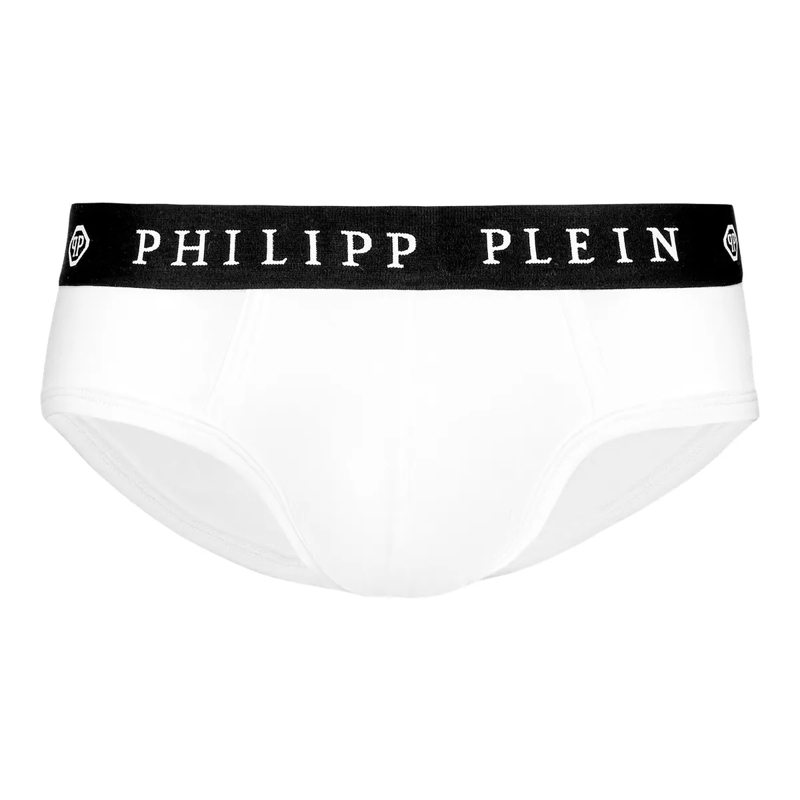 Philipp Plein  Slip Skull weiss