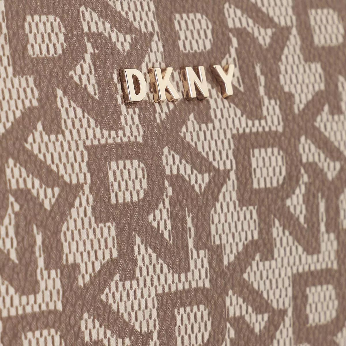 DKNY Bryant Logo Cross Body Bag, Chino/Caramel at John Lewis
