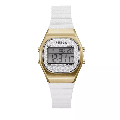 Furla Digital Ladies Gold Quartz Horloge