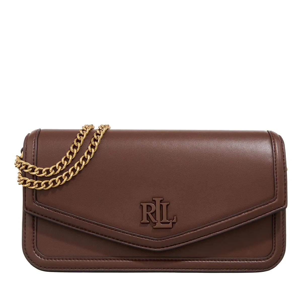 Lauren Ralph Lauren Crossbody Bags - Sawyer Shoulder Bag Medium - Gr. unisize - in Braun - für Damen