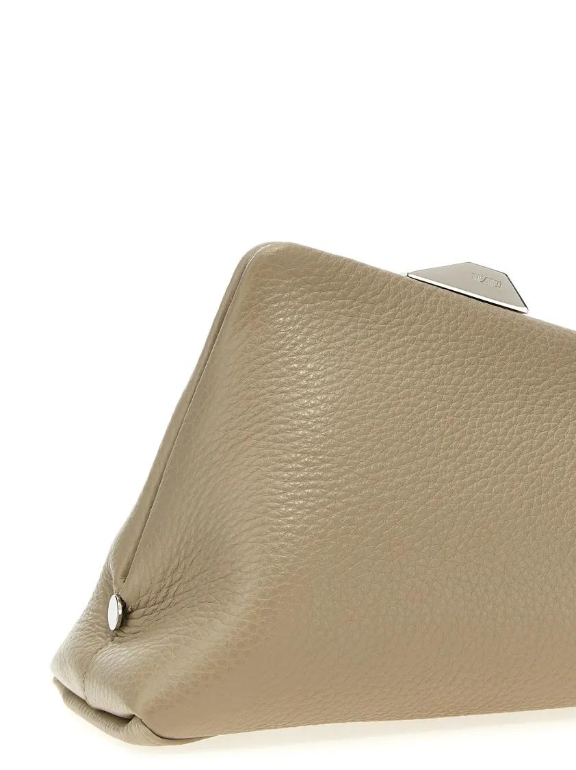 The Attico Hobo bags 'Day Off' Shoulder Bag in beige