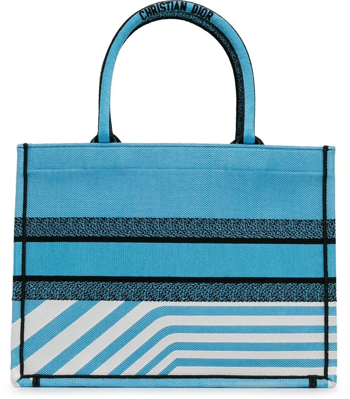 Thumbnail - Christian Dior Shopper - 2022 Medium D-Jungle Pop Book Tote - Gr. unisize - in Blau - für Damen