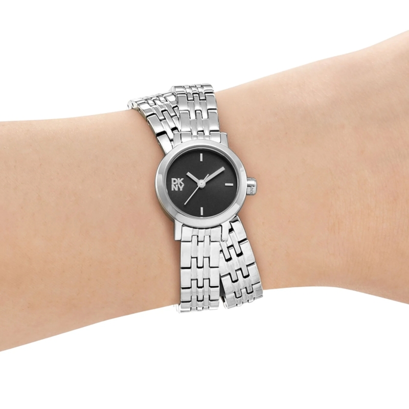 DKNY Quarzuhr Quarzuhr Mini Watch silber(Image 5)