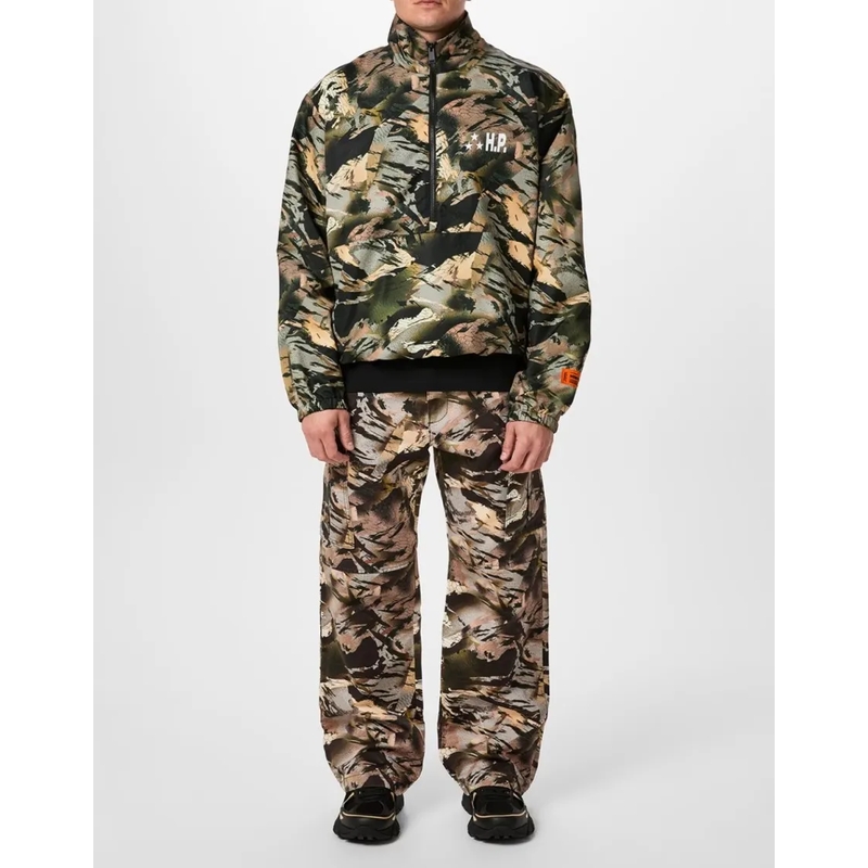 Heron Preston T-shirt Heron Preston Camouflage Winkbreaker grün(Image 4)