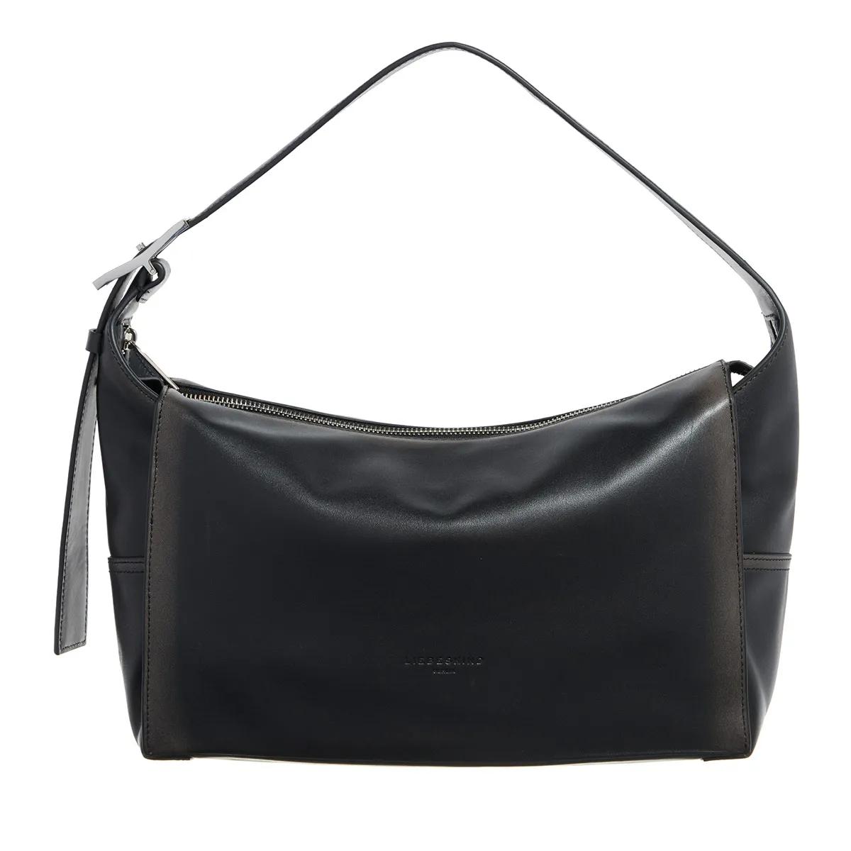 Liebeskind Berlin Hobo Bag - Lou Vintage Leather - Gr. unisize - in Schwarz - für Damen