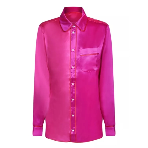 Pierre-Louis Mascia Pink Bi-Color Shirt Pink 