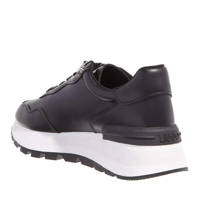 LIU JO Low-Top-Sneaker Amazing 20 Sneaker Spreading Tumbled Sp Black Silver(Image 2)