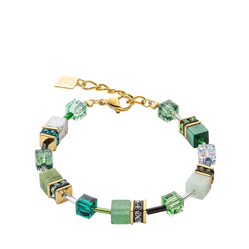 COEUR DE LION Armband GeoCUBE® Iconic Precious Armband grün