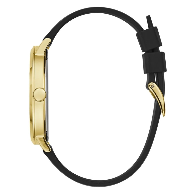 Guess Quarzuhr Quarz-Analoguhr Gt Imprint schwarz(Image 2)