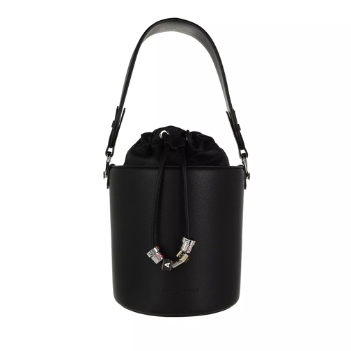 Karl Lagerfeld K/Charms Bucket A999 Black Bucket Bag