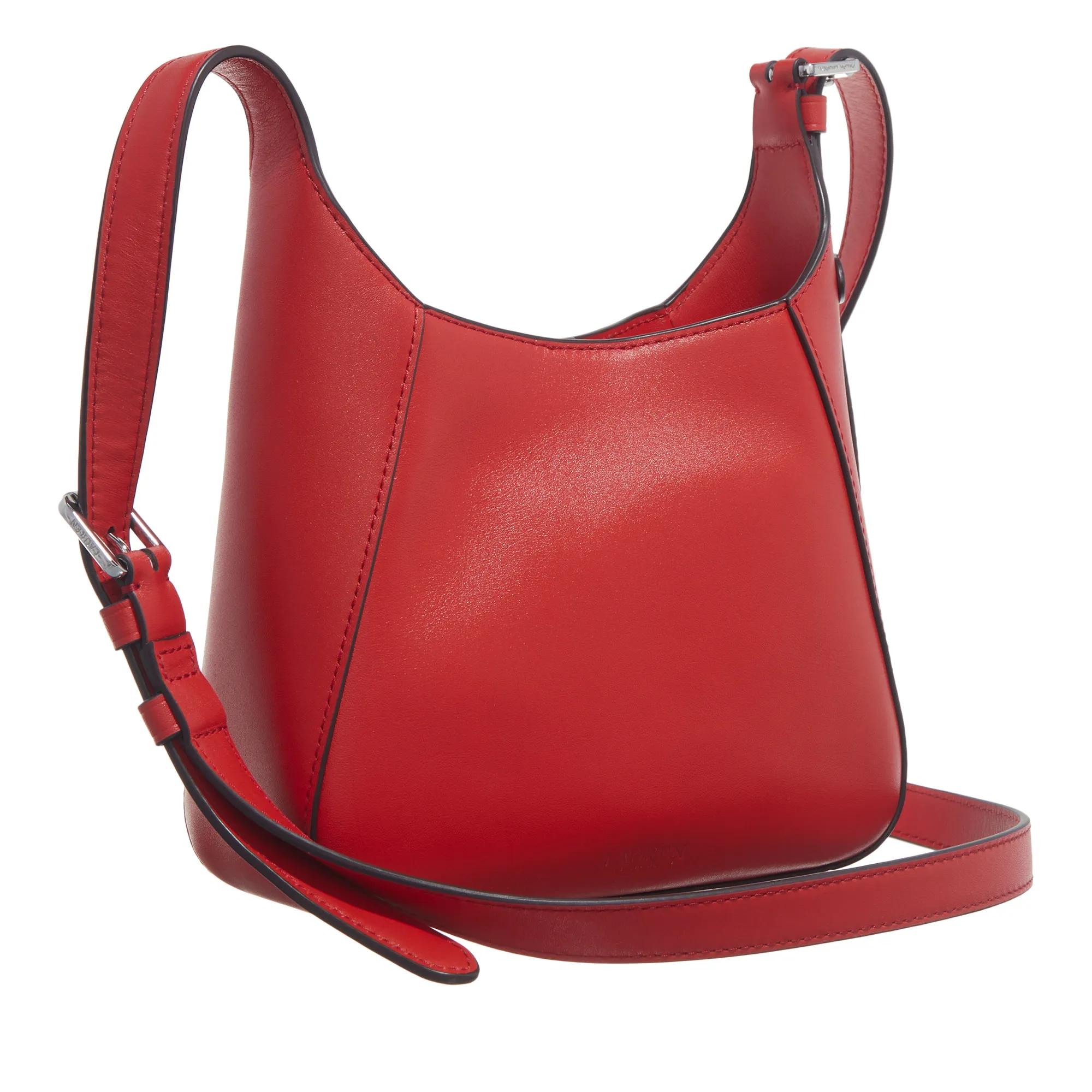 Lauren Ralph Lauren Hobo bags Tanner Sm Sh-Shoulder Bag-Small in rood