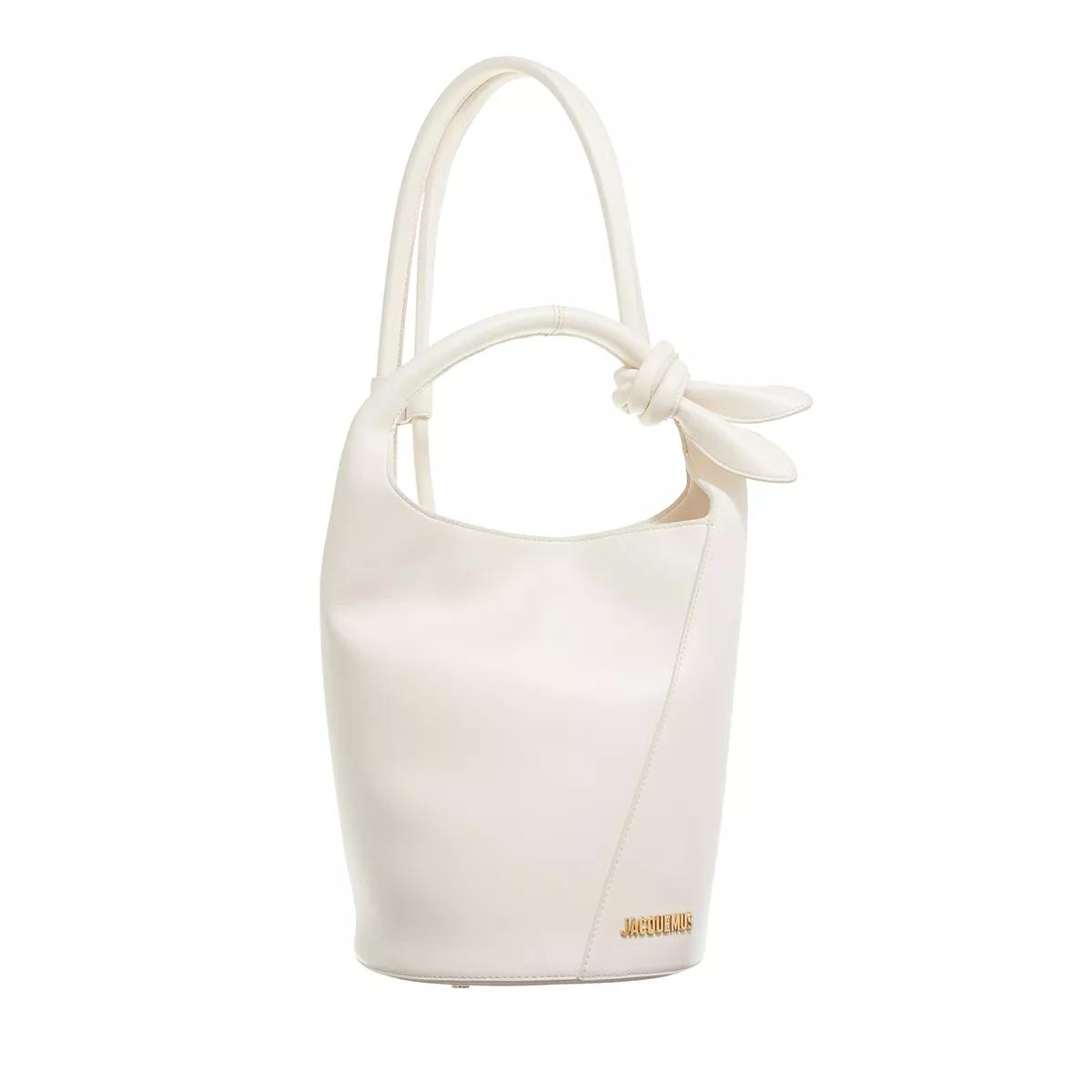 Jacquemus Beuteltasche - Le Petit Tourni - Gr. unisize - in Creme - für Damen