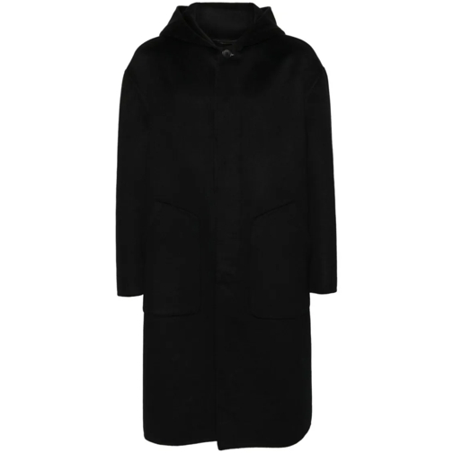 Giorgio Armani Manteaux transitionnels Classic Coat Black