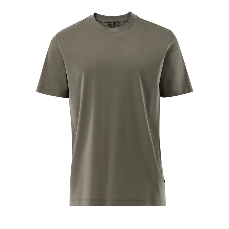 VAN LAACK T-Shirt T-Shirt Polo Uni grün