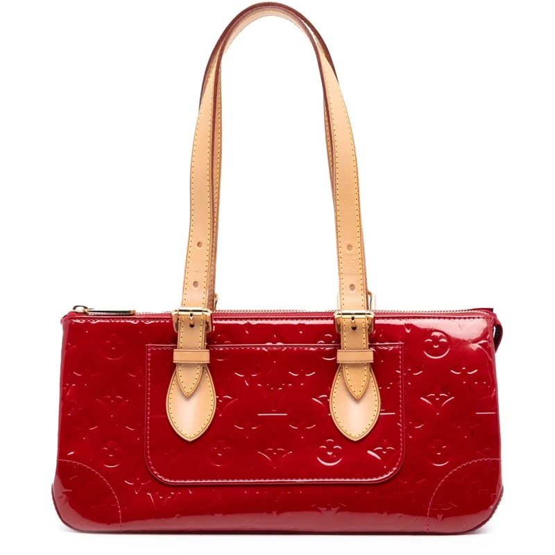 Louis Vuitton Schultertasche Monogram Vernis Rosewood Avenue rot