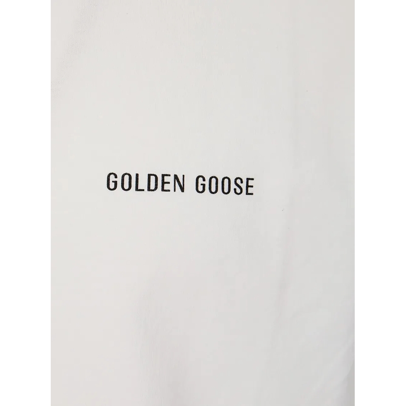 Golden Goose T-Shirt T-Shirts And Polos Vintage White weiß(Image 5)