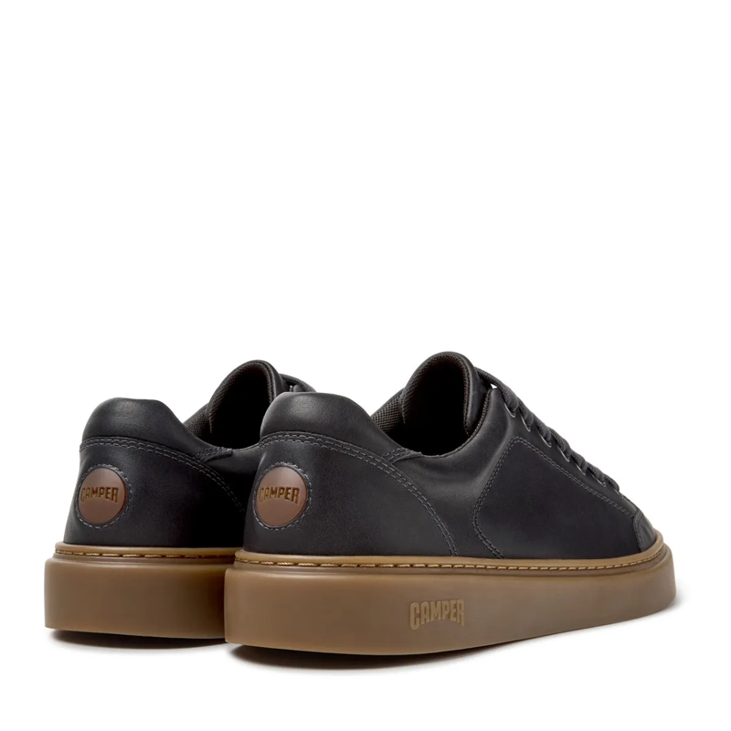 Camper Low-Top-Sneaker - Zertifikat der Leather Working Group- Schuhmach mittel-grau(Image 3)