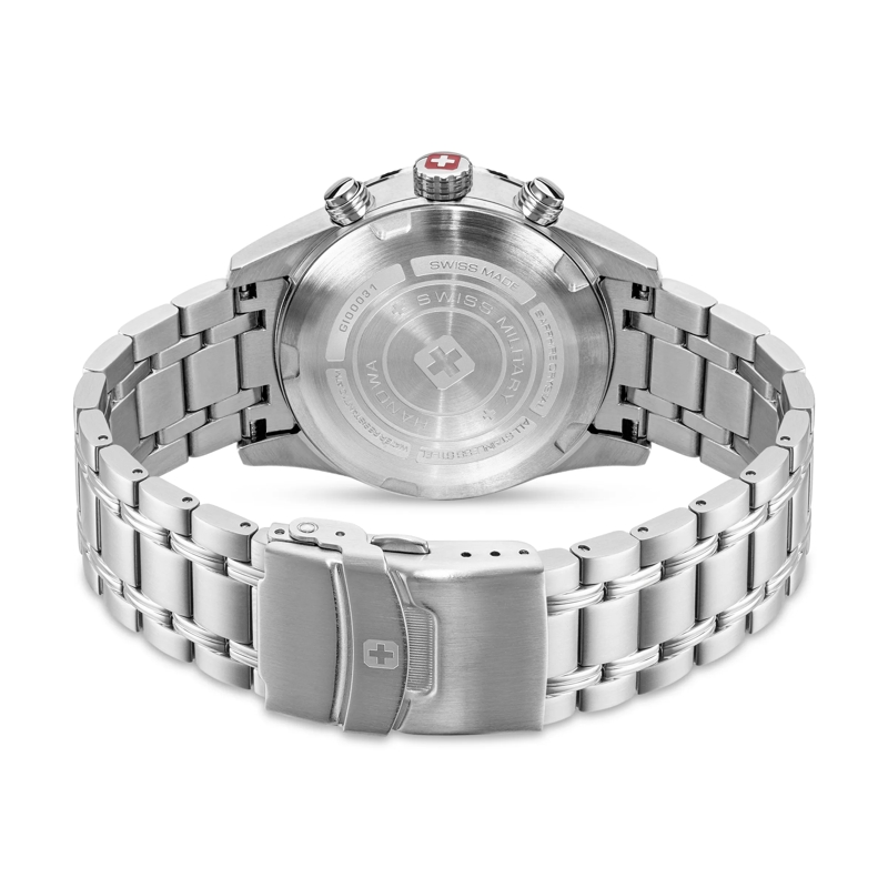 Swiss Military Hanowa Chronograph Quarzuhr Airman First Class silber(Image 3)