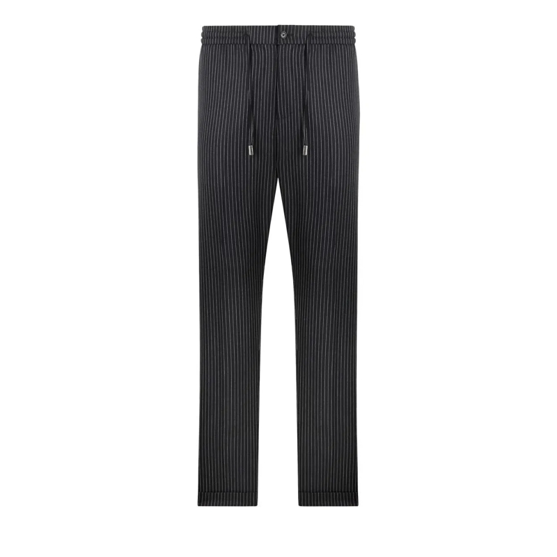 Philipp Plein Jogginghose Classic Tracksuit Pants Stripes Stripes schwarz