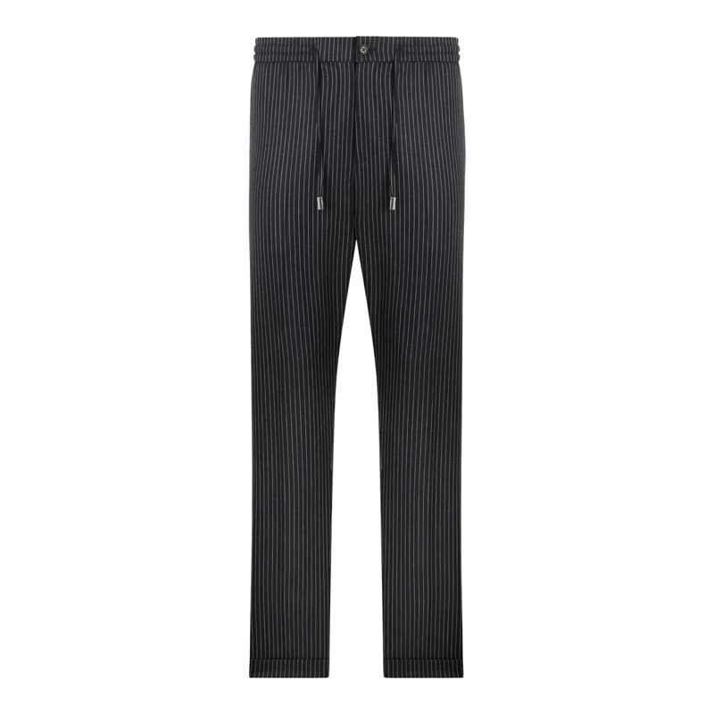Philipp Plein Jogginghose Classic Tracksuit Pants Stripes Stripes schwarz