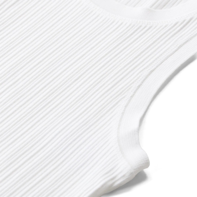 Victoria Beckham Top Geripptes Top weiß(Image 8)