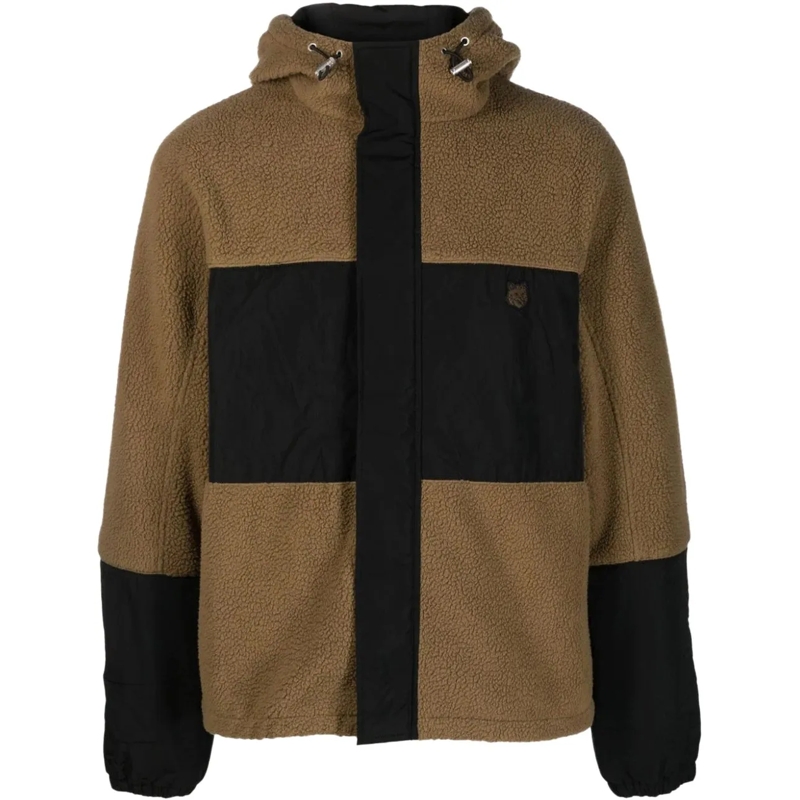 Maison Kitsune  Maison Kitsune' Jackets Khaki braun