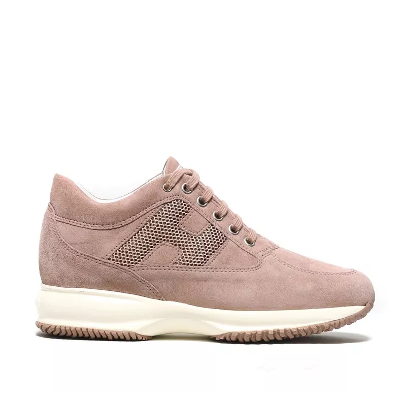 Hogan Low-Top-Sneaker Interactive Sneakers In Pink Suede Pink