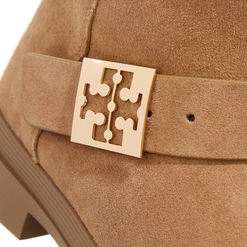 Tory Burch Stiefeletten Mellow Shearling Boot Light Chestnut / Gold(Image 4)