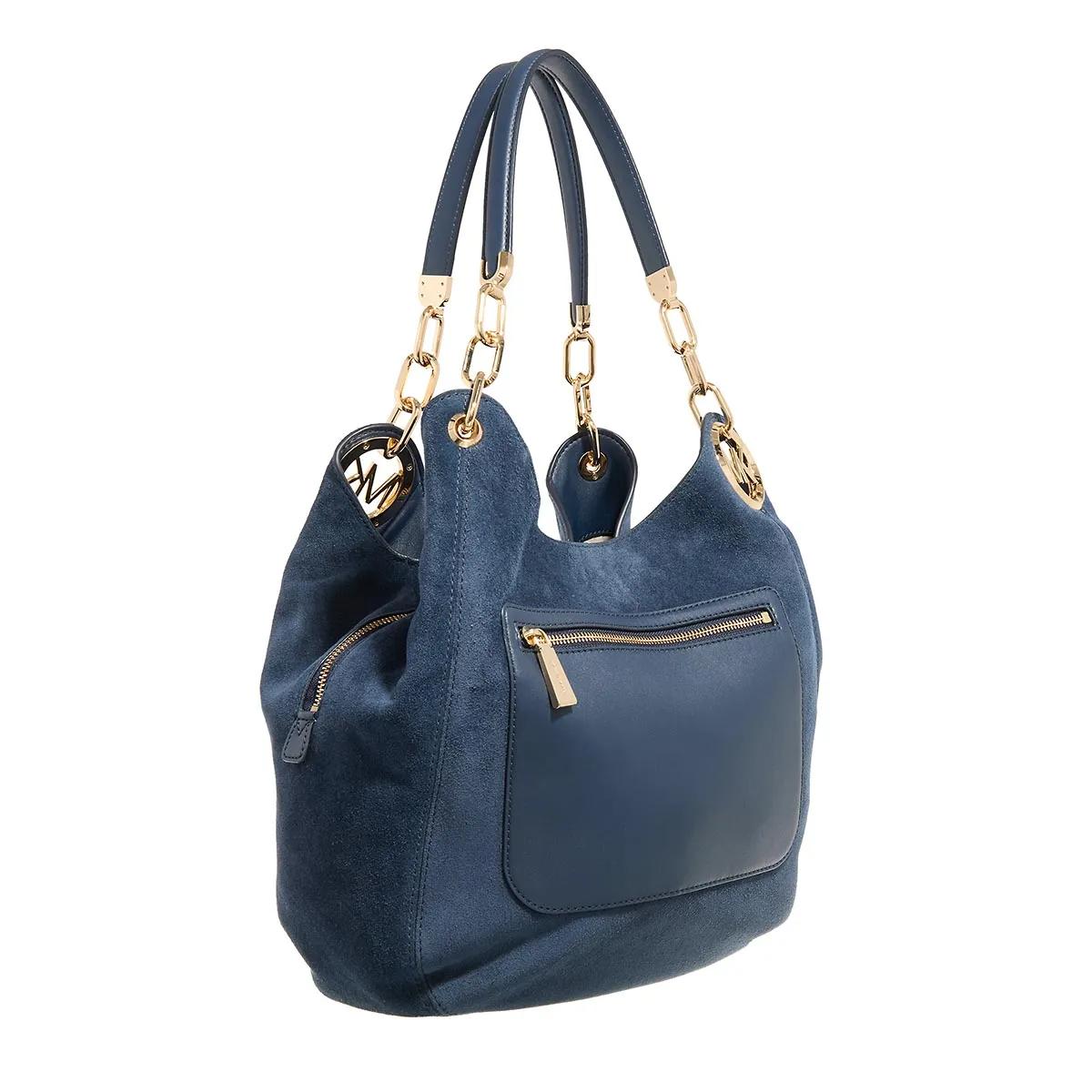 Michael kors blue hobo bag sale