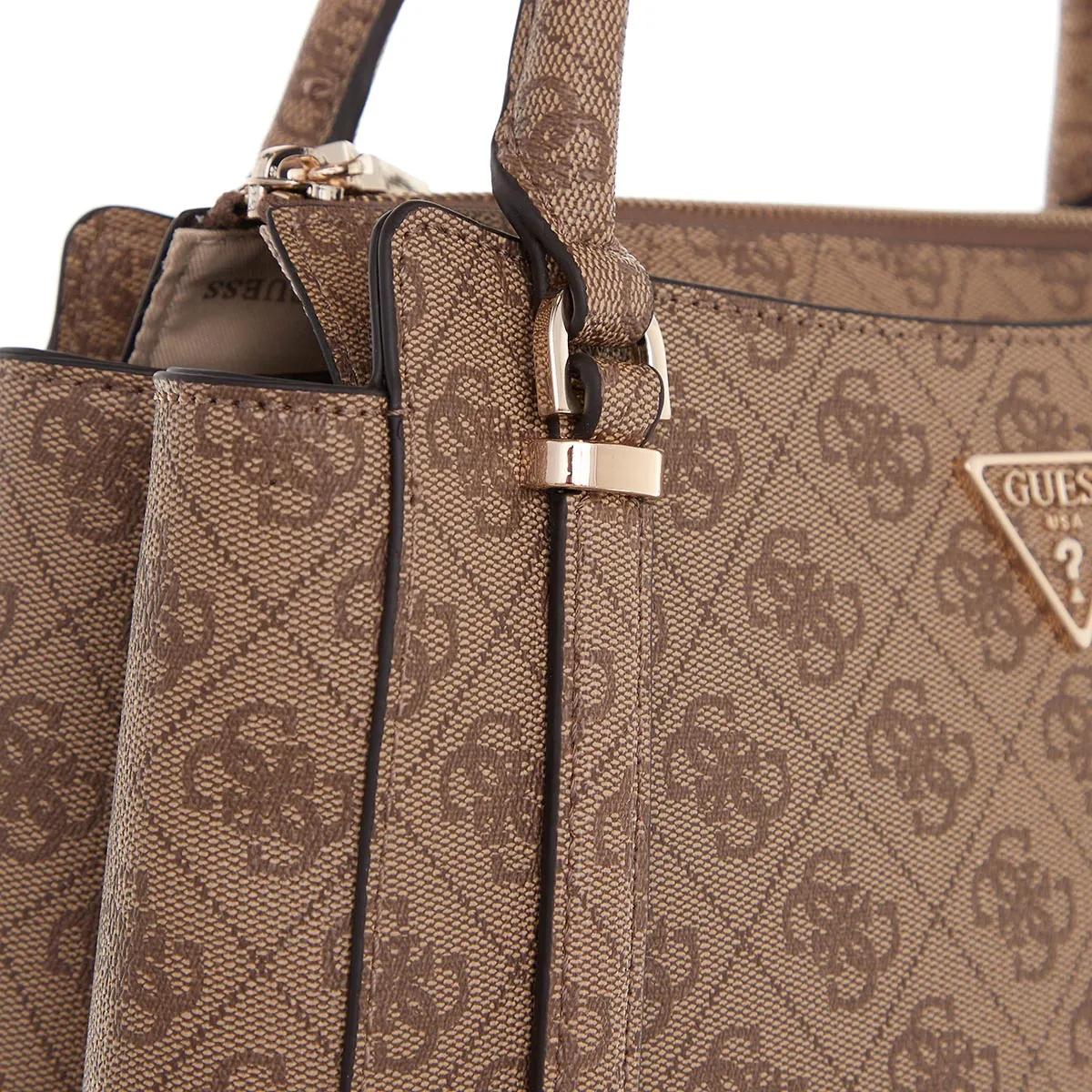 Guess Satchels Eco Erica 2 Comp Satchel in bruin