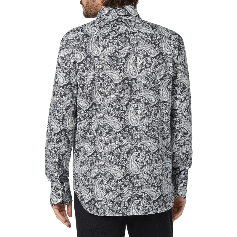 BILLIONAIRE Hemd Hemd Paisley schwarz(Image 2)